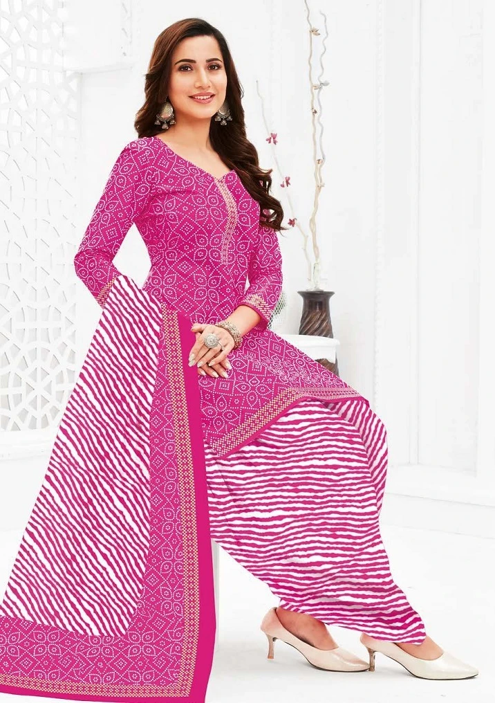 Ganpati Gouri Vol 8 Pure Cotton Wholesale Salwar Suit Catalog — Wholesale Salwar Suits, Ganpati wholesale from Surat - Gallery Image 9